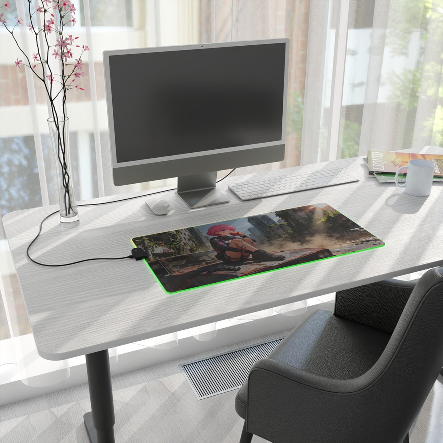 Wasteland - Gaming Mouse Pad | Anime | Geschenk für Gamer | E-Sport | Anime Fans