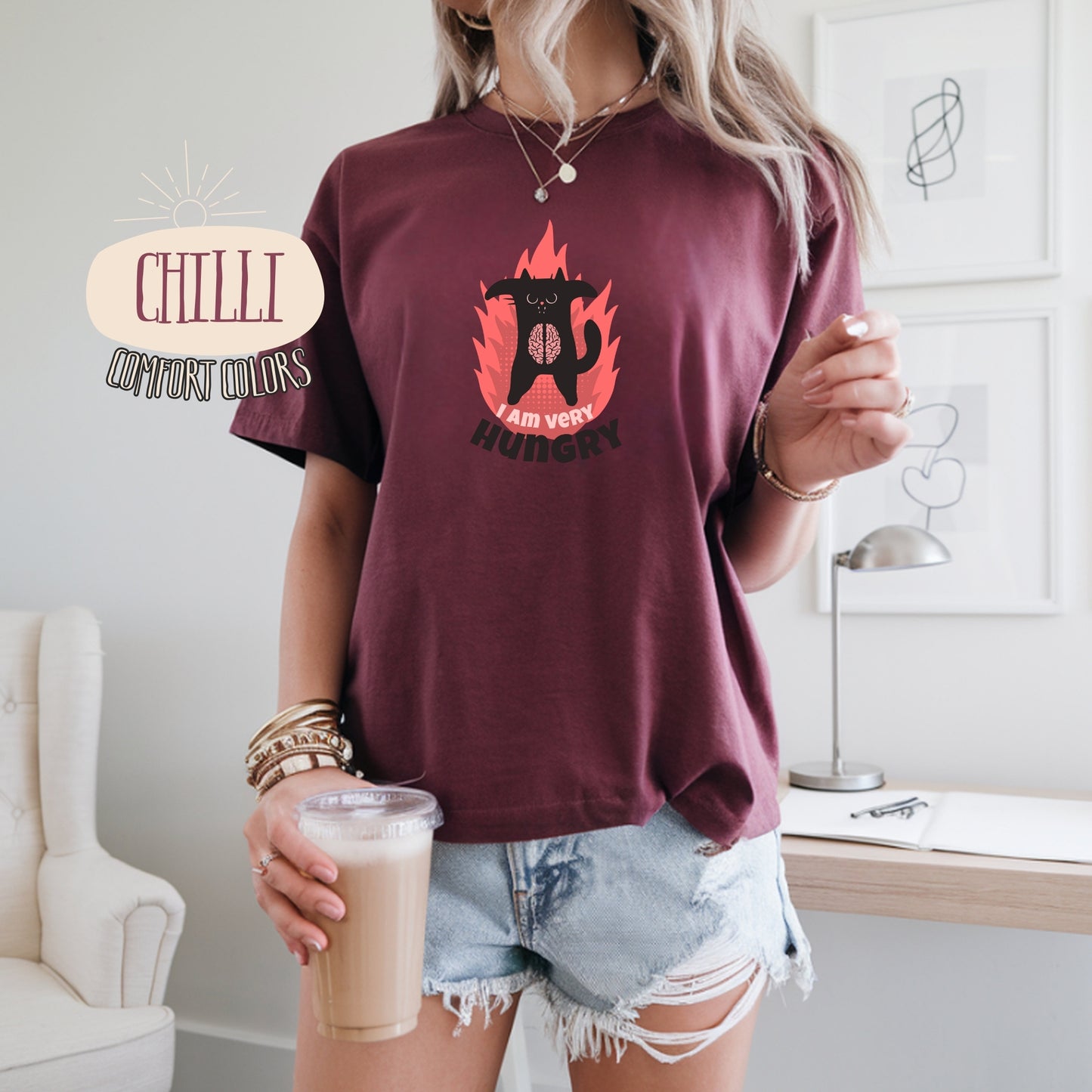 Cat T-Shirt - Cat design - Black Cat - Cat Mom - Gift Idea