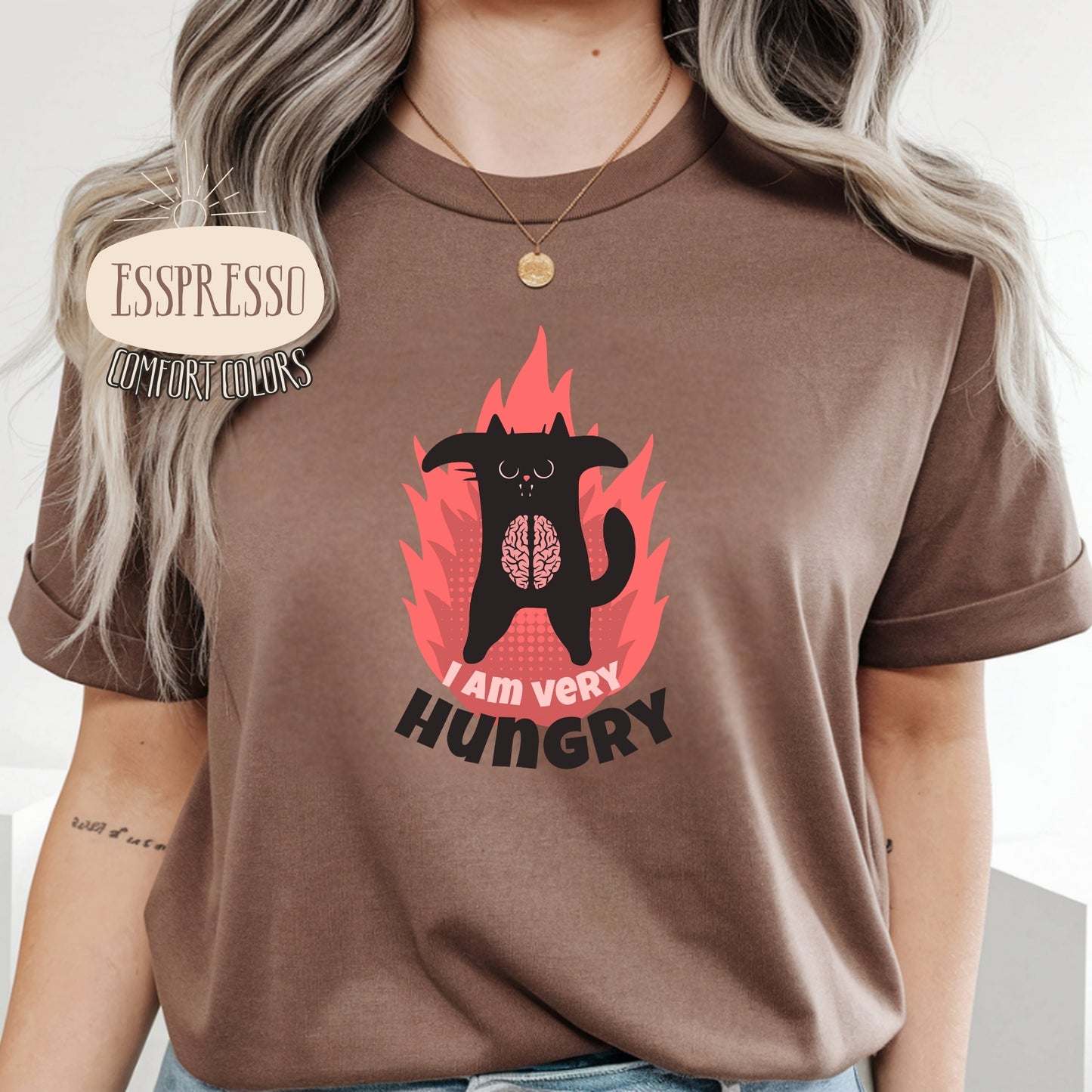 Cat T-Shirt - Cat design - Black Cat - Cat Mom - Gift Idea