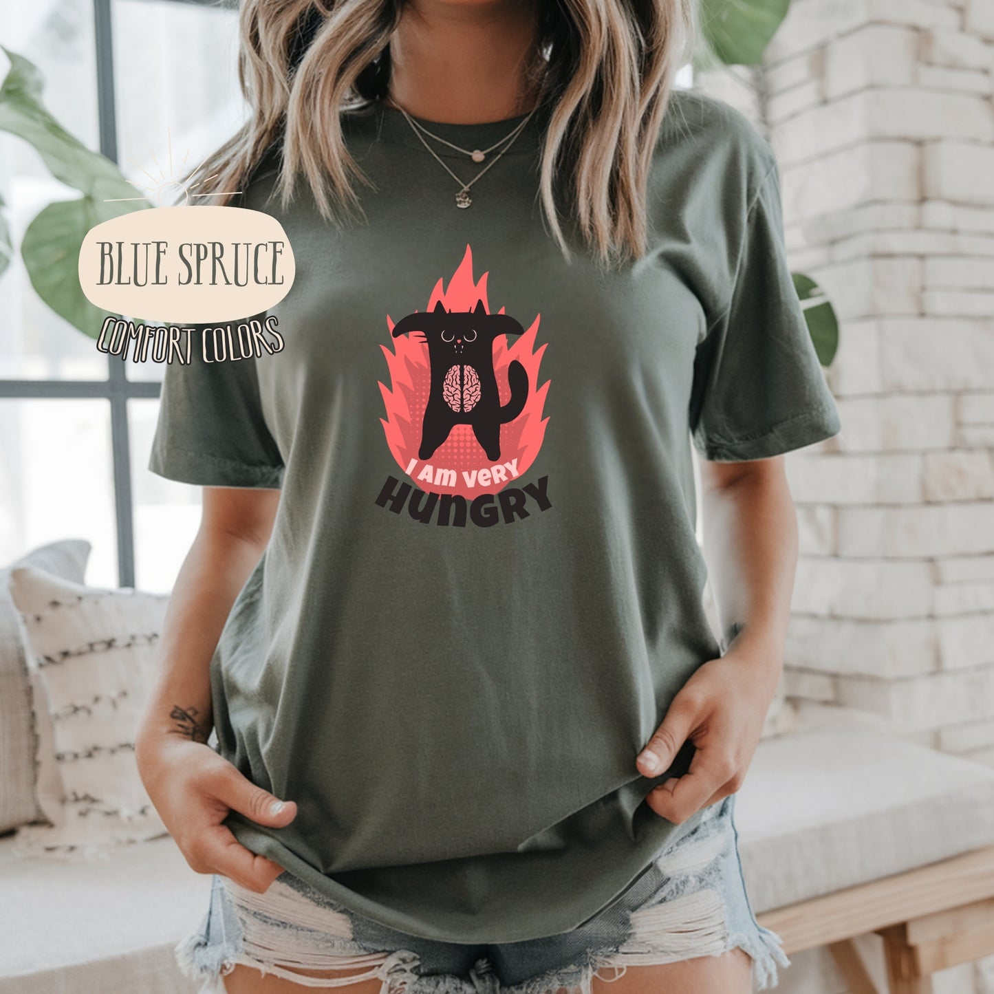 Cat T-Shirt - Cat design - Black Cat - Cat Mom - Gift Idea