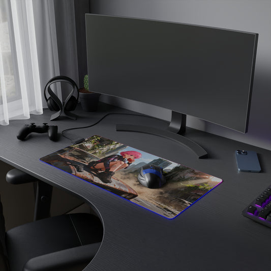 Wasteland - Gaming Mouse Pad | Anime | Geschenk für Gamer | E-Sport | Anime Fans