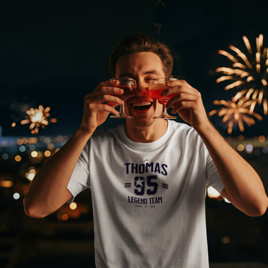 Personalisierbare T-Shirt - Vintage Original, Geburtstagsgeschenk für Sie und Ihn, Retro Shirt, Geburtstagsgeschenk für Männer